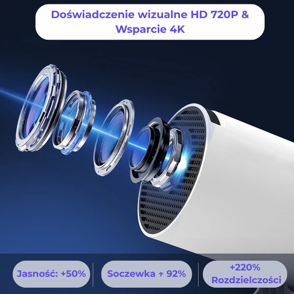 Projektor LumiBox 4K – Wspólne Chwile™